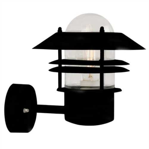 Nordlux Blokhus Up Outdoor Wall Light Black