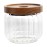 ARTBAR Condiment Jars and Wooden Lids 390ml (24 Pack)