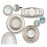 Amefa Médard De Noblat Shadow Aqua Bowls 120mm (6 Pack)