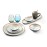Amefa Médard De Noblat Shadow Aqua Bowls 120mm (6 Pack)