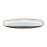 Amefa Médard De Noblat Shadow Aqua Large Platters 230x110mm (6 Pack)
