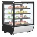 Polar G-Series Square Glass Countertop Display Fridge 145Ltr