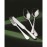 Elia Reed Dessert Forks (12 Pack)