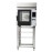 Buffalo Freestanding Smart Touchscreen Compact Combi Oven 6 x GN 1/1 with Installation Kit & Extraction Hood
