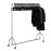Metal Garment Rail with Hangers