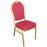 Bolero Arched Back Banquet Chairs Red & Gold (4 Pack)