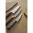 Adam Simha Burlington Steak Knives Black 26cm (6 Pack)